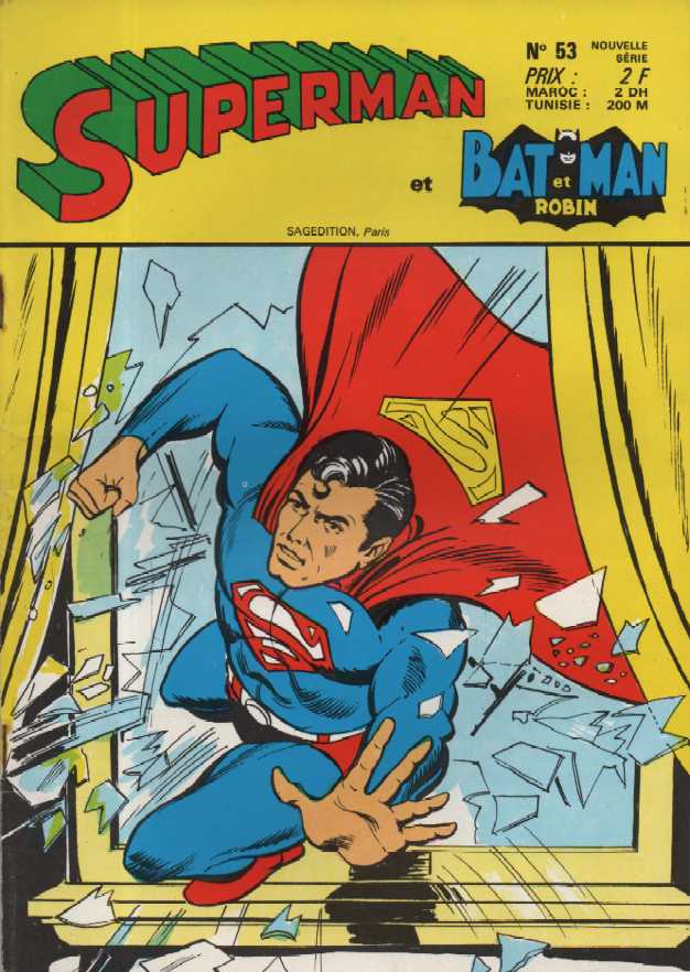 Scan de la Couverture Superman Batman Robin n 53